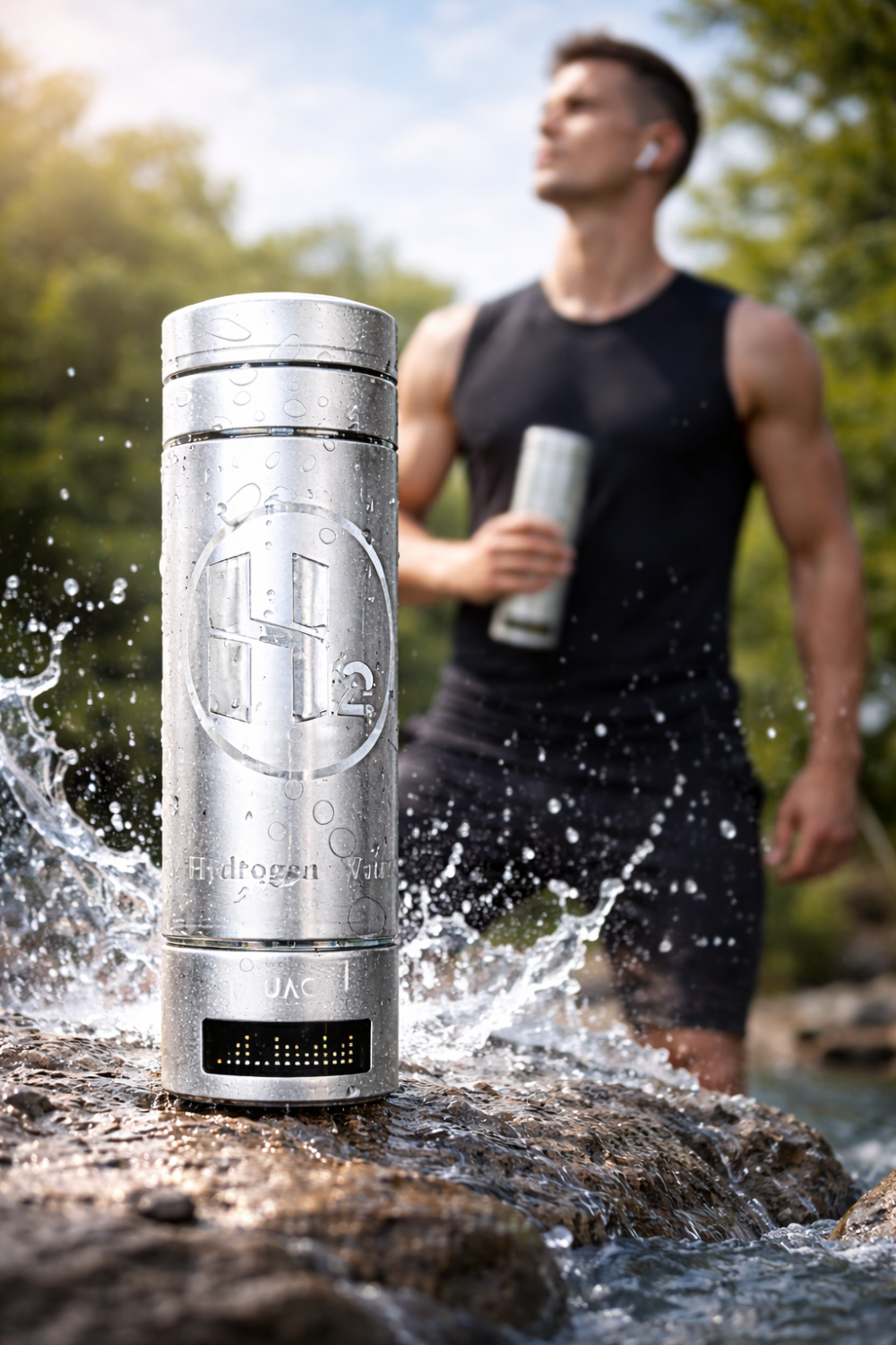 H2 Water Bottle